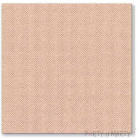 serwetki punta punta brzoskwiniowe paw 38 cm 50 szt