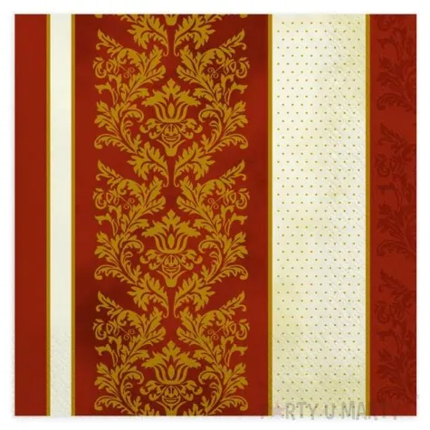 serwetki roccoc czerwone maki 33 cm 20 szt