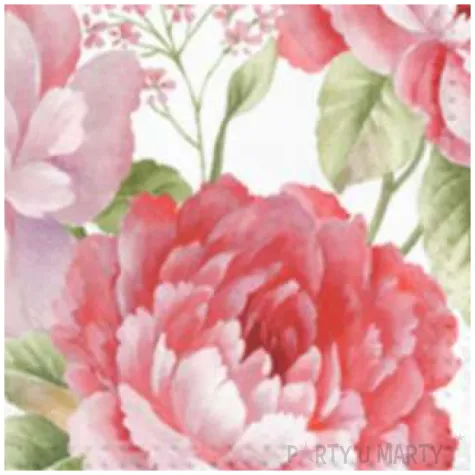 serwetki roza julii paw 33 cm 20 szt