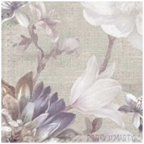 serwetki sentymentalne kwiaty paw 33 cm 20 szt