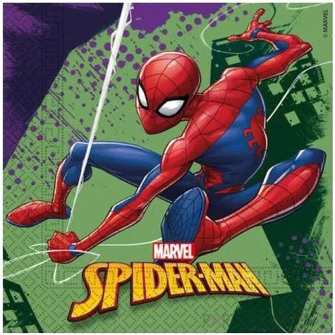 serwetki spiderman team up procos 33 cm 20 szt