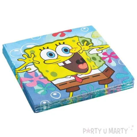 serwetki spongebob amscan 33 cm 20 szt