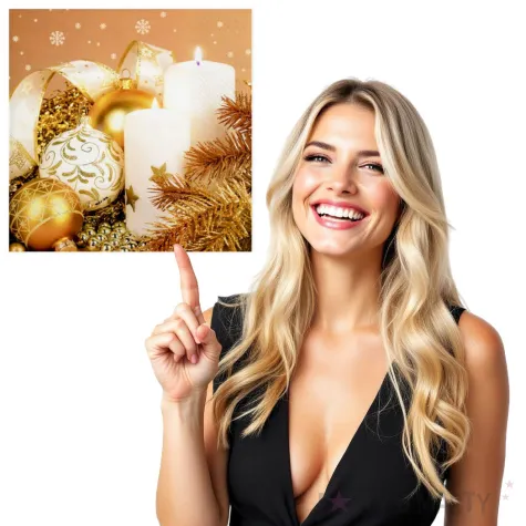 serwetki swiateczna aranzacja w zlocie maki 33 cm 20 szt