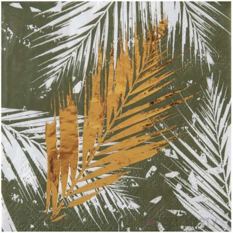 serwetki swiateczna palma santex 25 cm 20 szt