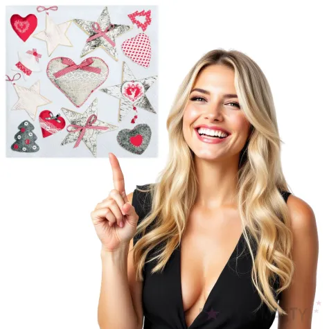 serwetki swiateczne dekoracje z materialu i drewna maki 33 cm 20 szt