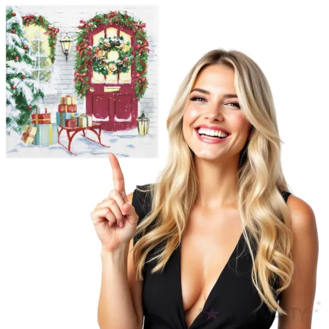 serwetki swiateczne prezenty pod drzwiamiserwetki swiateczne pierniki maki 33 cm 20 szt