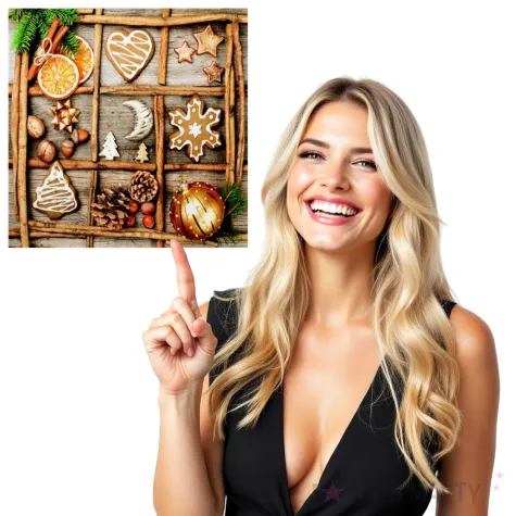 serwetki swiateczny kolaz naturalny maki 33 cm 20 szt