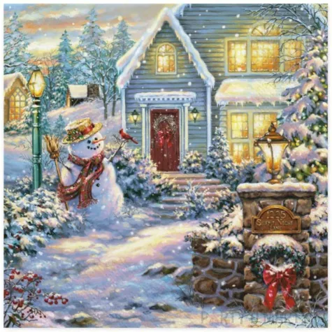 serwetki swiateczny poranek w miescie maki 33 cm 20 szt