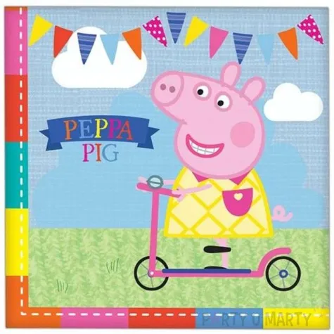 serwetki swinka peppa 33 cm 16 szt