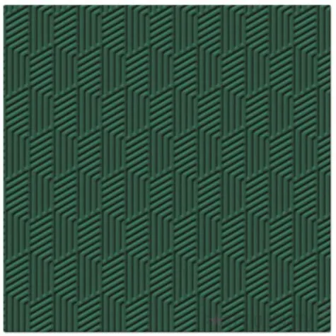 serwetki tloczone modern inspiration zielone ciemne paw 33 cm 20 szt