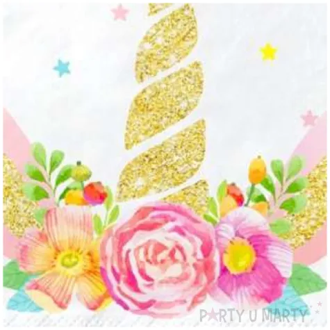 serwetki unicorn jednorozec godan 33 cm 20 szt