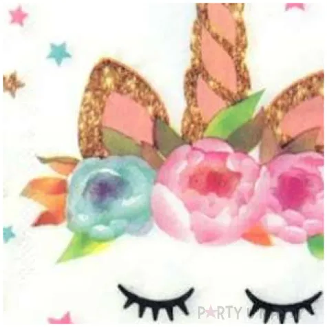 serwetki unicorn jednorozec jix 33 cm 12 szt