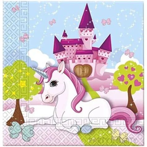 serwetki unicorn rozm 33 x 33 cm 20 szt