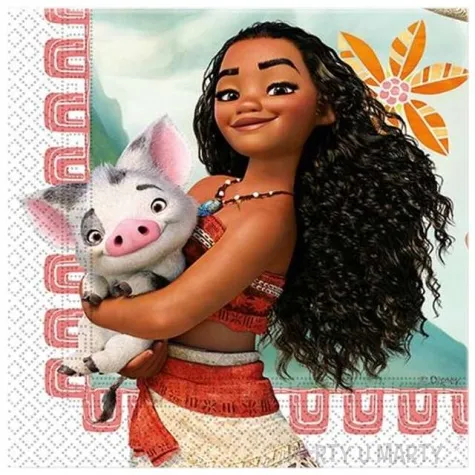 serwetki vaiana moana 33 cm procos 20 szt