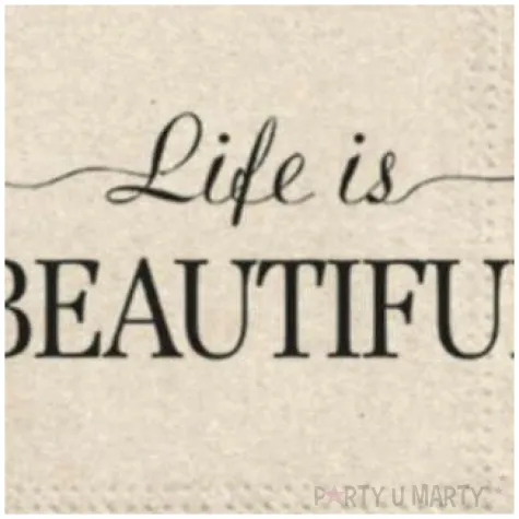 serwetki we care beautiful life paw 33 cm 20 szt