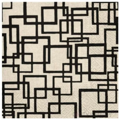 serwetki we care kwadraty paw 33 cm 20 szt