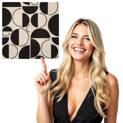 serwetki we care stylowe kolka paw 33 cm 20 szt