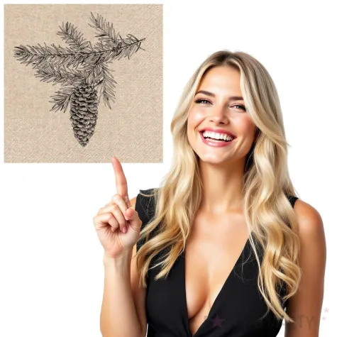 serwetki we care szyszka paw 33 cm 20 szt