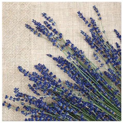 serwetki wiazka lawendy paw 33 cm 20 szt