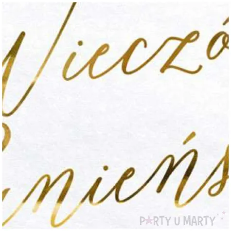 serwetki wieczor panienski biale partydeco 20szt