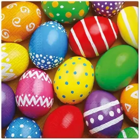 serwetki wielkanoc pisanki paw 33 cm 20 szt