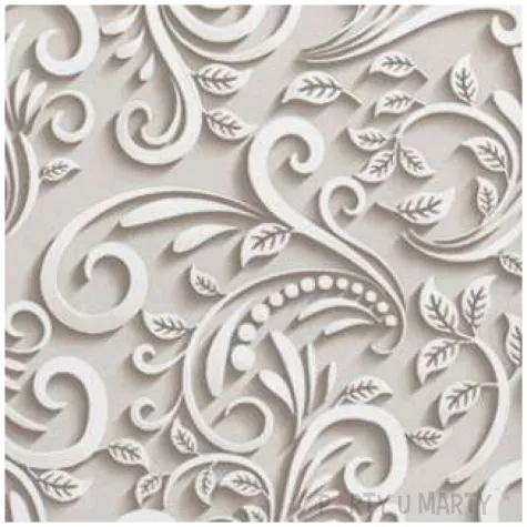 serwetki wzor 3d bezowe maki 33 cm 20 szt