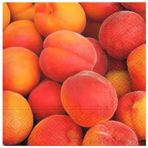 serwetki zapachowe brzoskwinie i mango paw 33 cm 20 szt