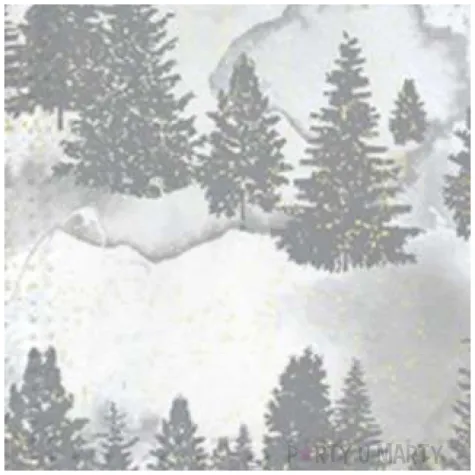 serwetki zimowy las paw 33 cm 20 szt