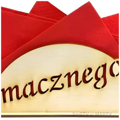 serwetnik dse005 drewno 160x40x73 mm