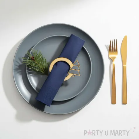 serwetnik pierscieniowy na boze narodzenie ring na serwetki choinka 69x54 mm