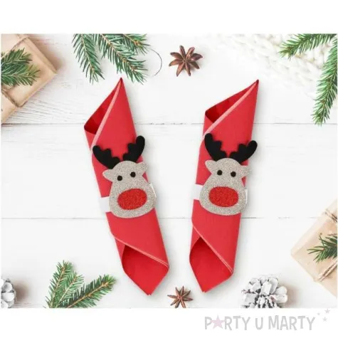 serwetnik pierscieniowy renifer godan 2 szt