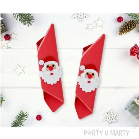 serwetniki pierscieniowe swiety mikolaj godan 2 szt