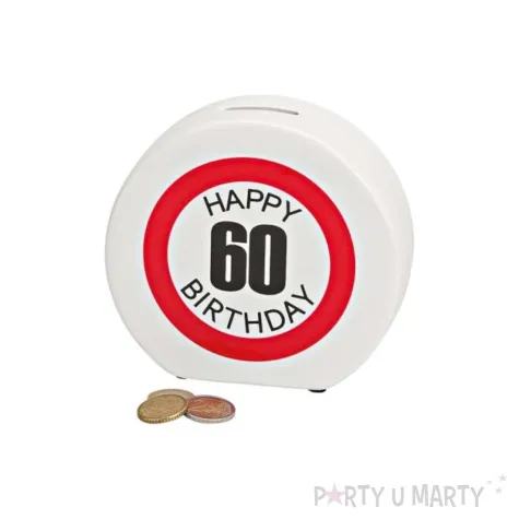 skarbonka happy birthday 60 out of the blue