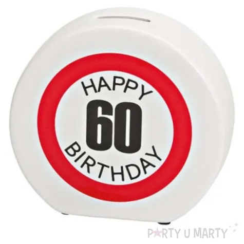 skarbonka happy birthday 60 out of the blue