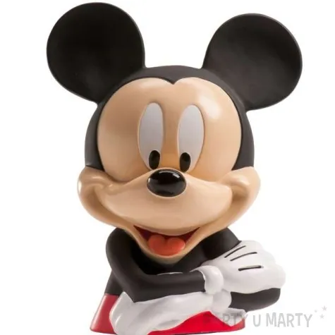 skarbonka myszka mickey popiersie z jadalnymi bilecikami dekora 10g