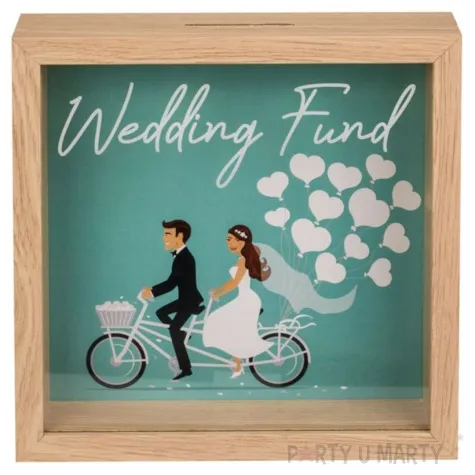 skarbonka slubny fundusz ootb 20x20 cm