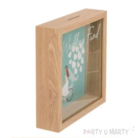 skarbonka slubny fundusz ootb 20x20 cm