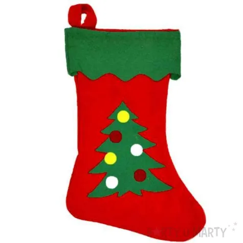 skarpeta na prezenty choinka 50x34 arpex