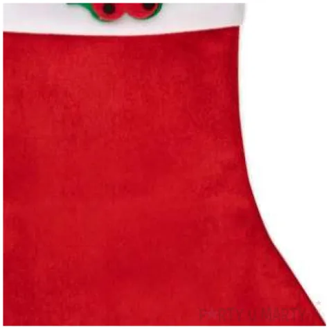 skarpeta na prezenty galazka czerwona 40 x 26 cm partypal