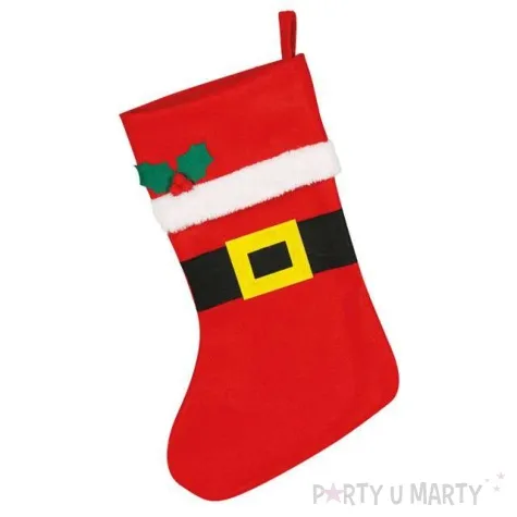 skarpeta na prezenty kamizelka mikolaja guirca 44 cm