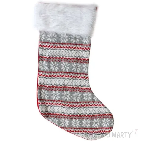 skarpeta na prezenty platki sniegu godan 55 5 cm