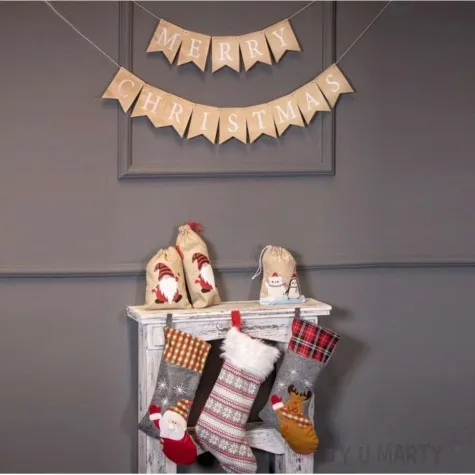 skarpeta na prezenty platki sniegu godan 55 5 cm