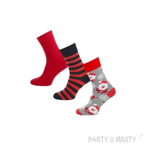 skarpetki swiateczny box 2 damskie 38 40 3 pary czakos