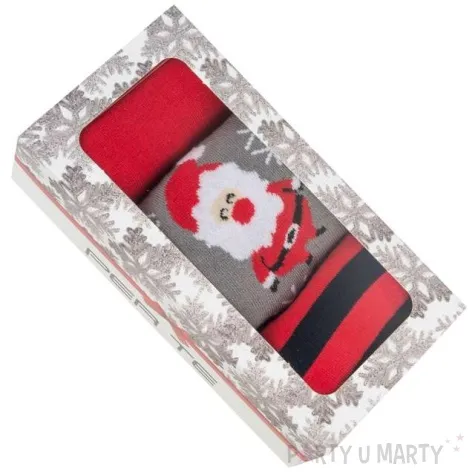 skarpetki swiateczny box 2 damskie 38 40 3 pary czakos