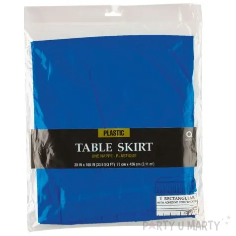 skirting classic granatowy amscan 426 x 73 cm