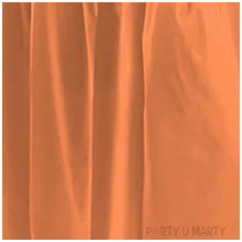 skirting classic pomaranczowy amscan 426 cm x 73 cm