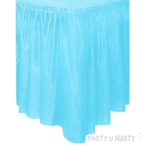 skirting foliowy amscan classic blekitny 73x426 cm