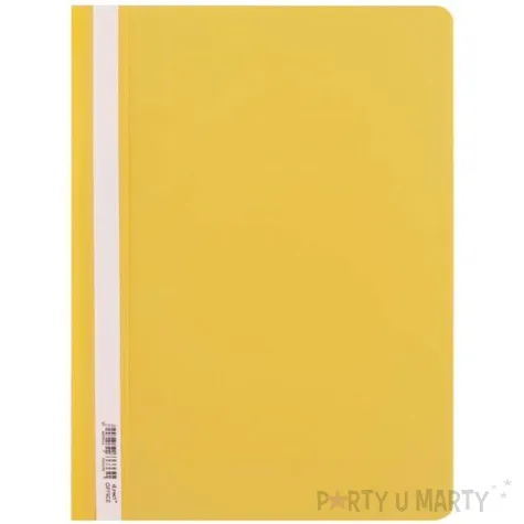skoroszyt miekki bez perforacji zolty d rect
