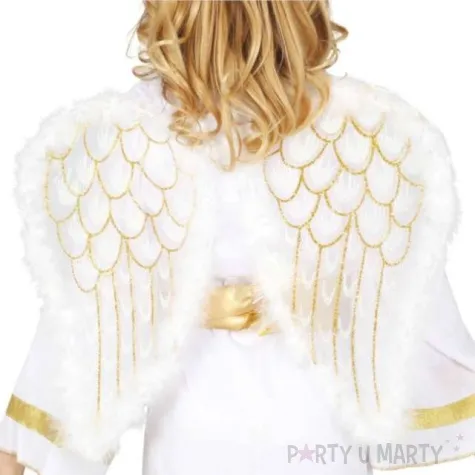 skrzydla aniol deluxe guirca 47x40 cm