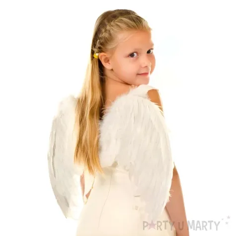 skrzydla aniol puchaty party tino 40x40cm